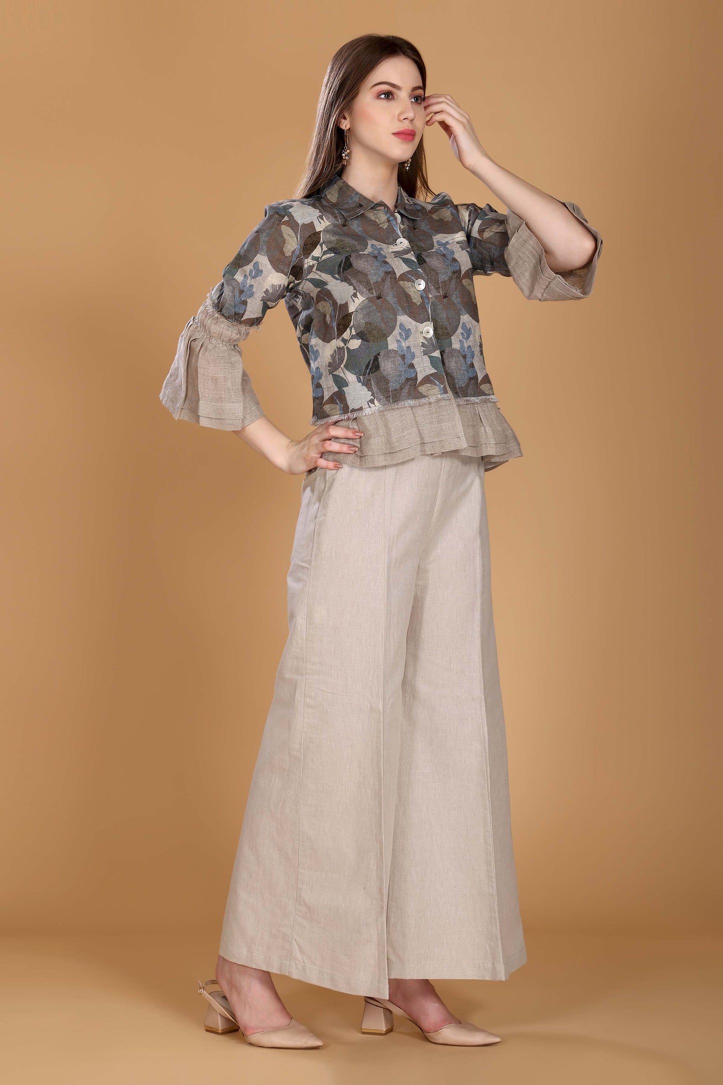 High End Fashion Cerulean Cami Top & Skirt Set Online