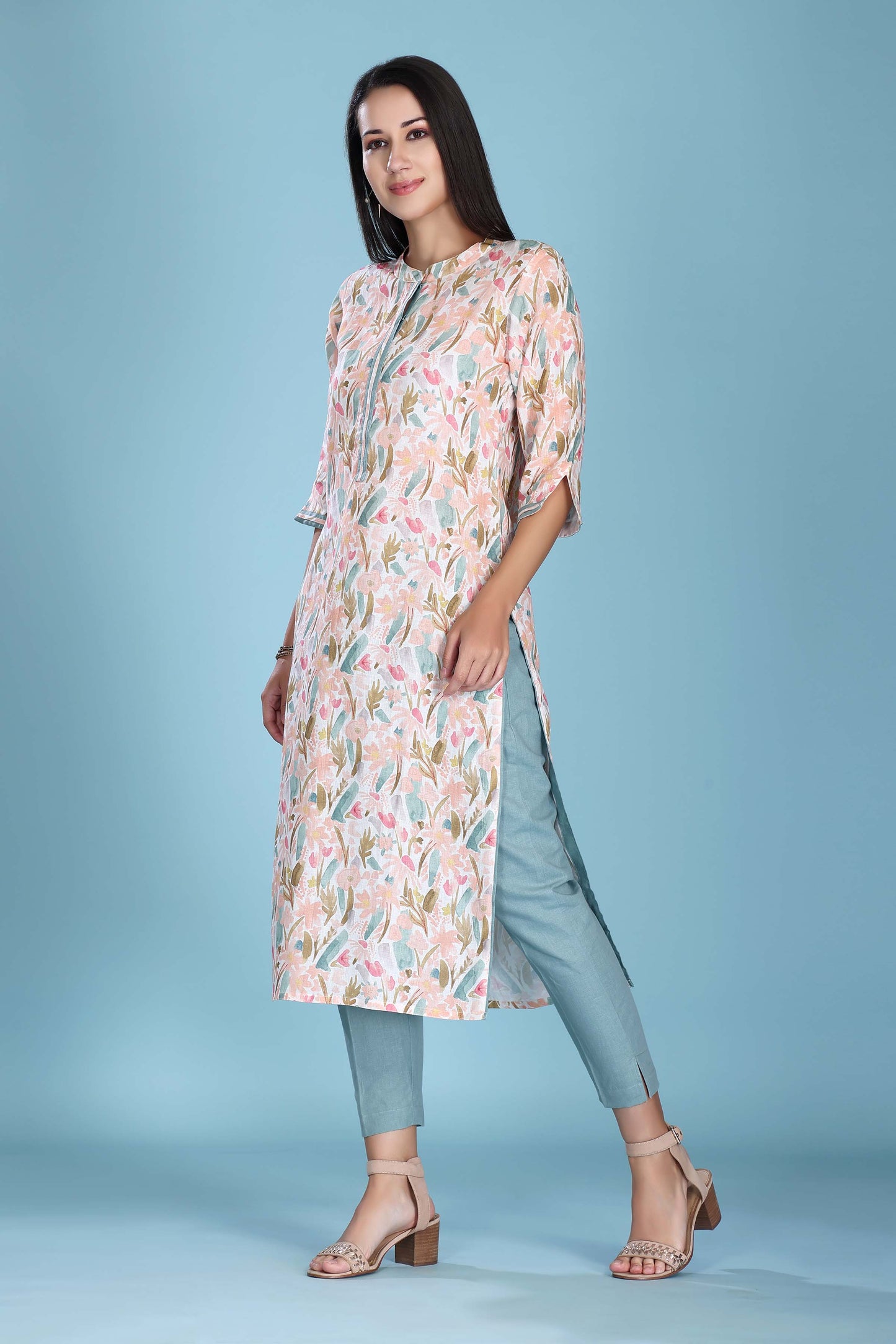 Load image into Gallery viewer, Hollyhocks Tunic
