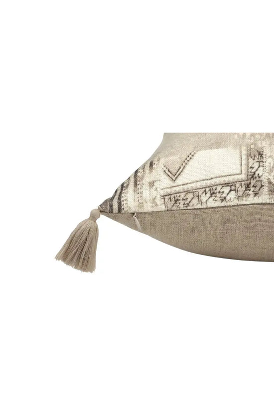 Eagle Kilim Print Pure Linen Cushion Cover