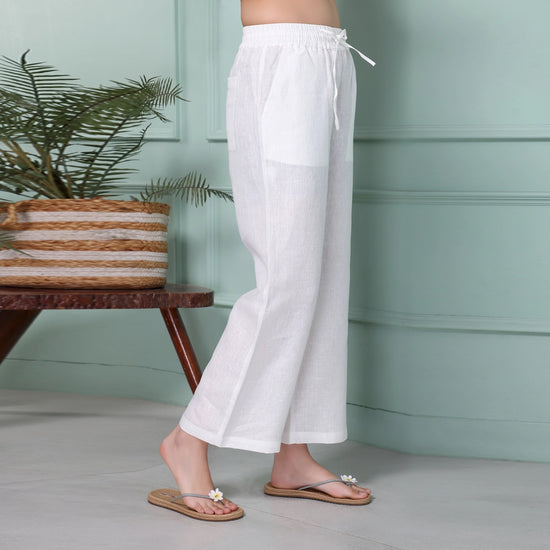 Bleach Linen Trouser