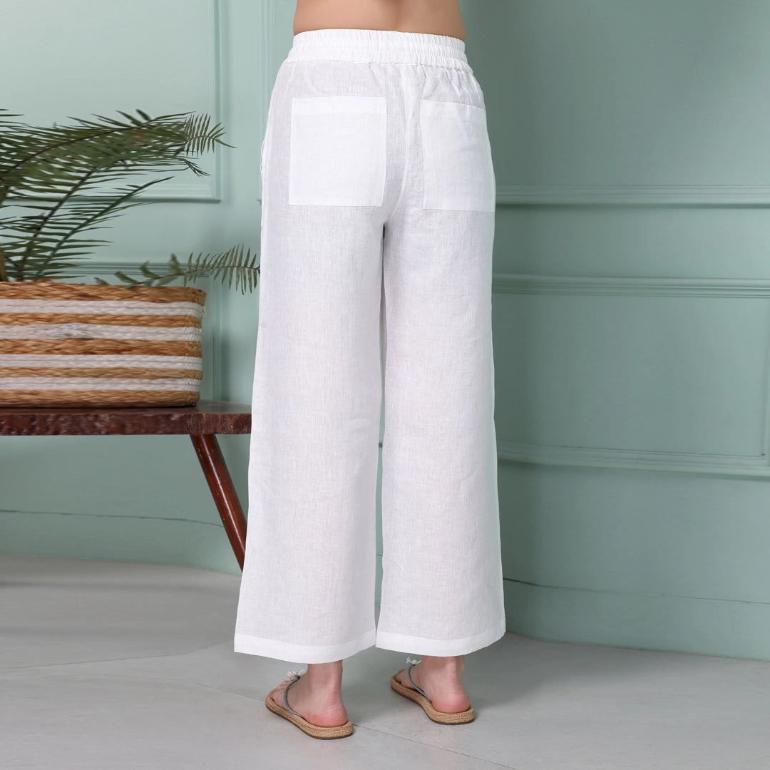 Bleach Linen Trouser