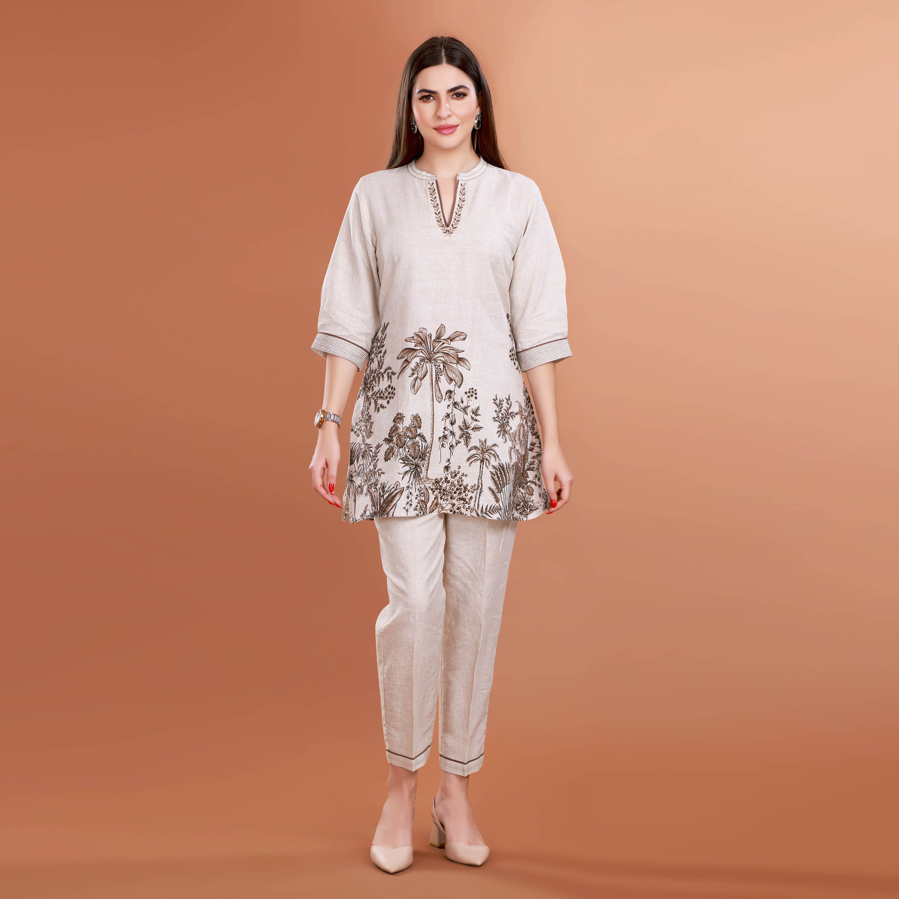 ENCHANTED LINEN CO-ORD SET
