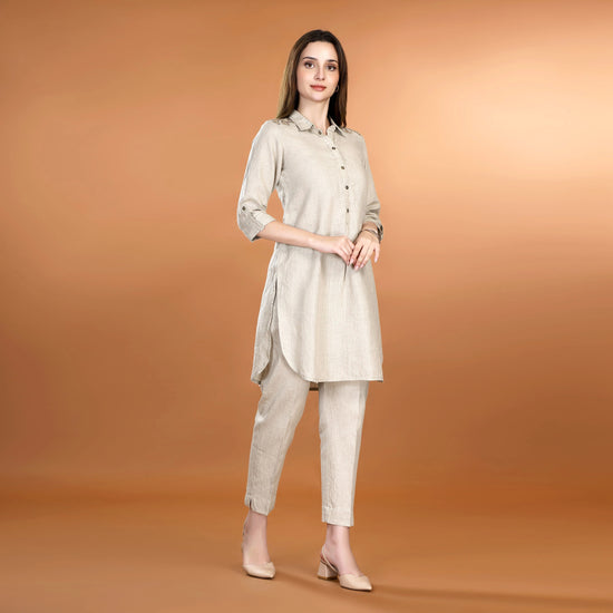 Golden Oasis Pathani Tunic