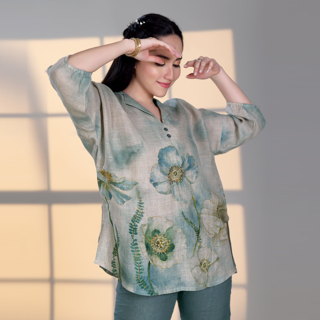Azure Co-ord Set