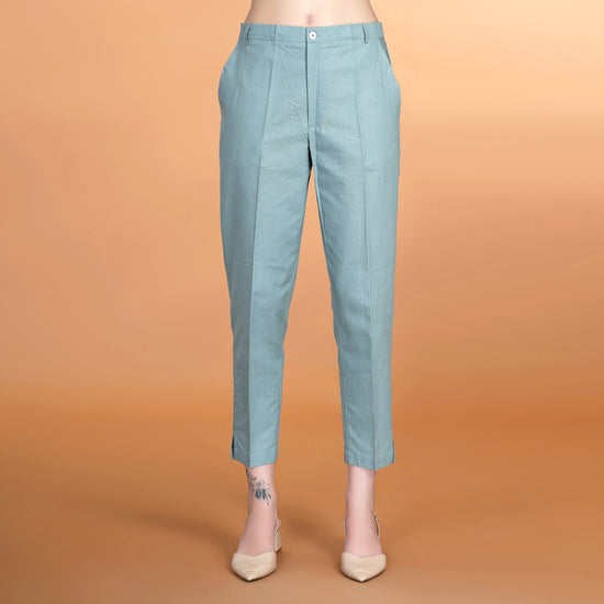 Teal Trouser