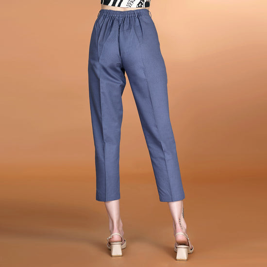Indigo Elegance Trouser