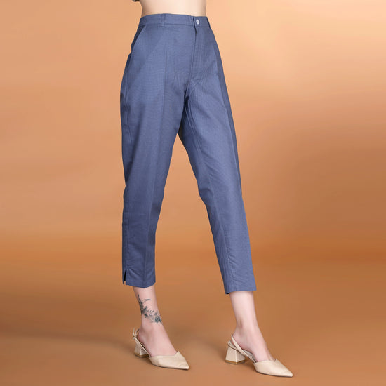 Indigo Elegance Trouser