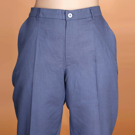 Indigo Elegance Trouser