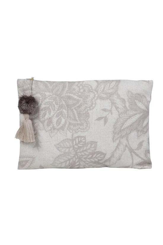 Shiksha Printed Linen Pouch