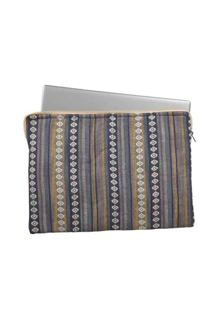 Tokyo Stripe Woven Laptop Sleeve
