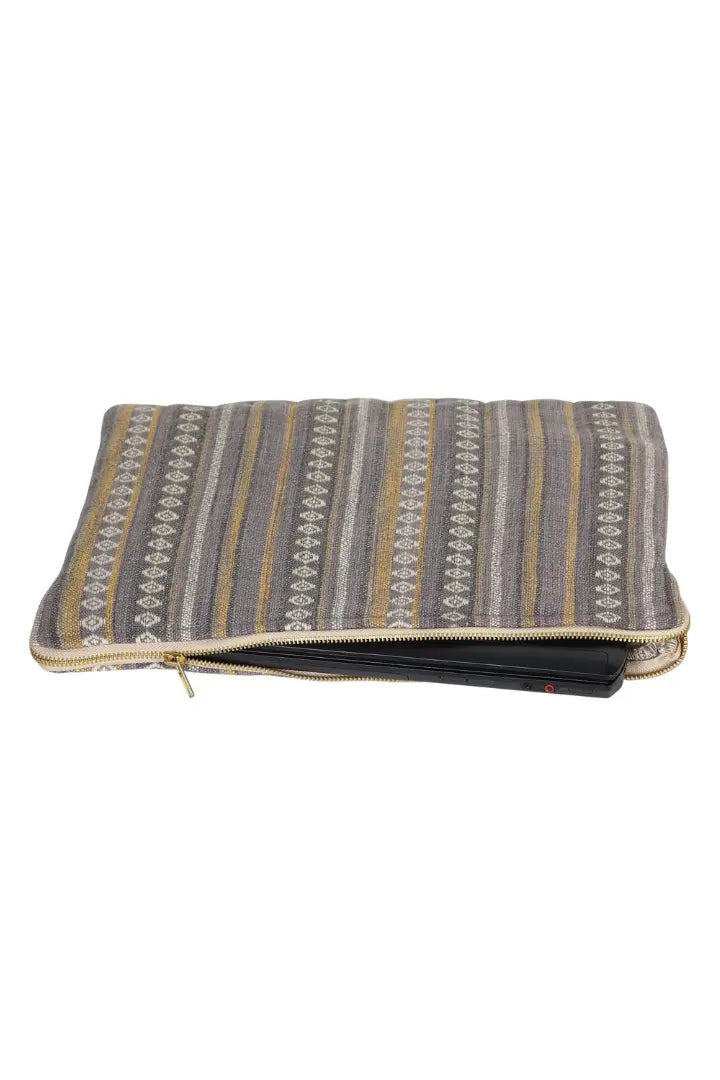 Tokyo Stripe Woven Laptop Sleeve