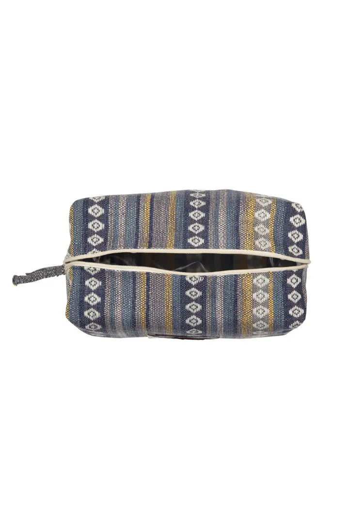 Tokyo Stripe Woven Travel Kit