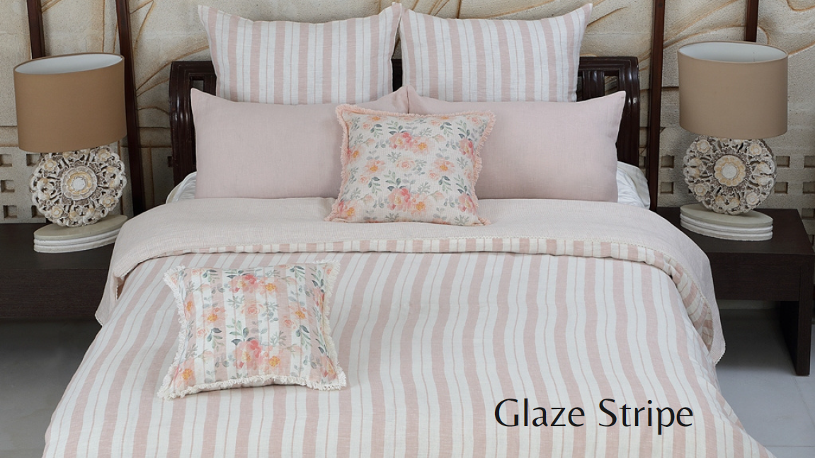 Glaise Stripe Duvet Set