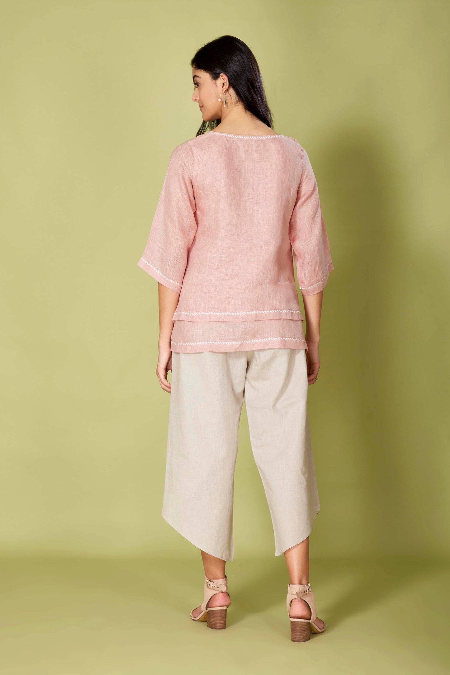 Rose Quartz Layered Top