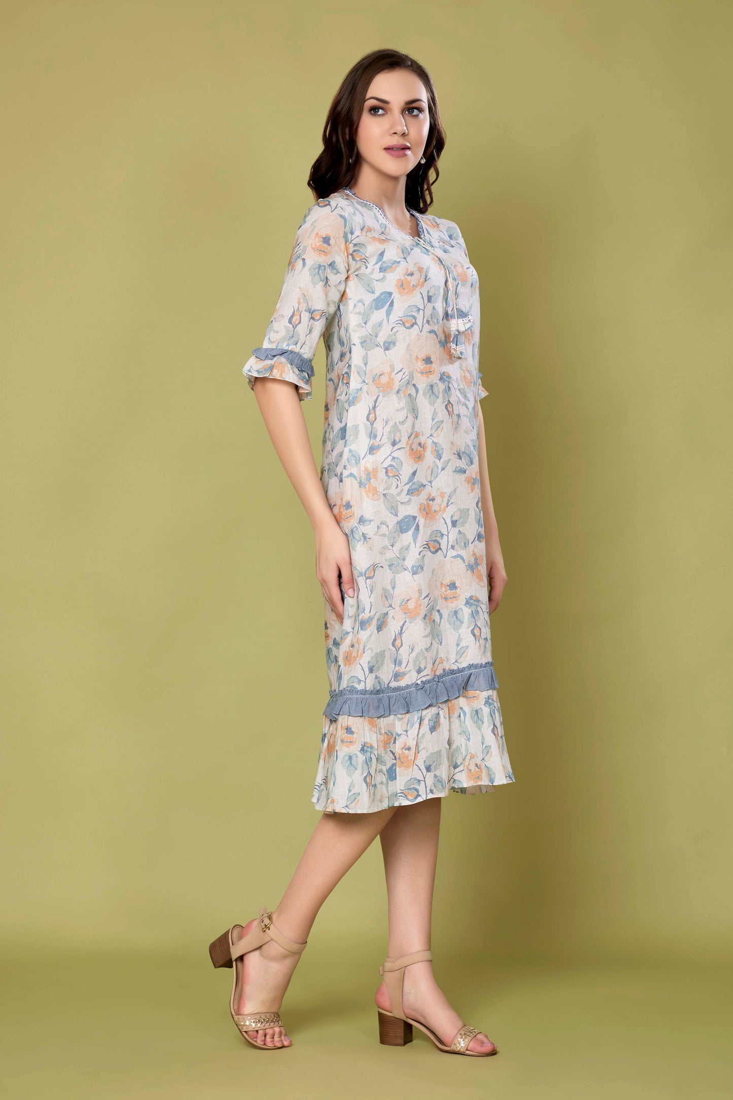 Load image into Gallery viewer, Floral Jardin Dress
