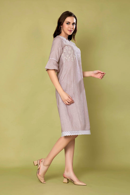 Rose Quartz Lace Dress