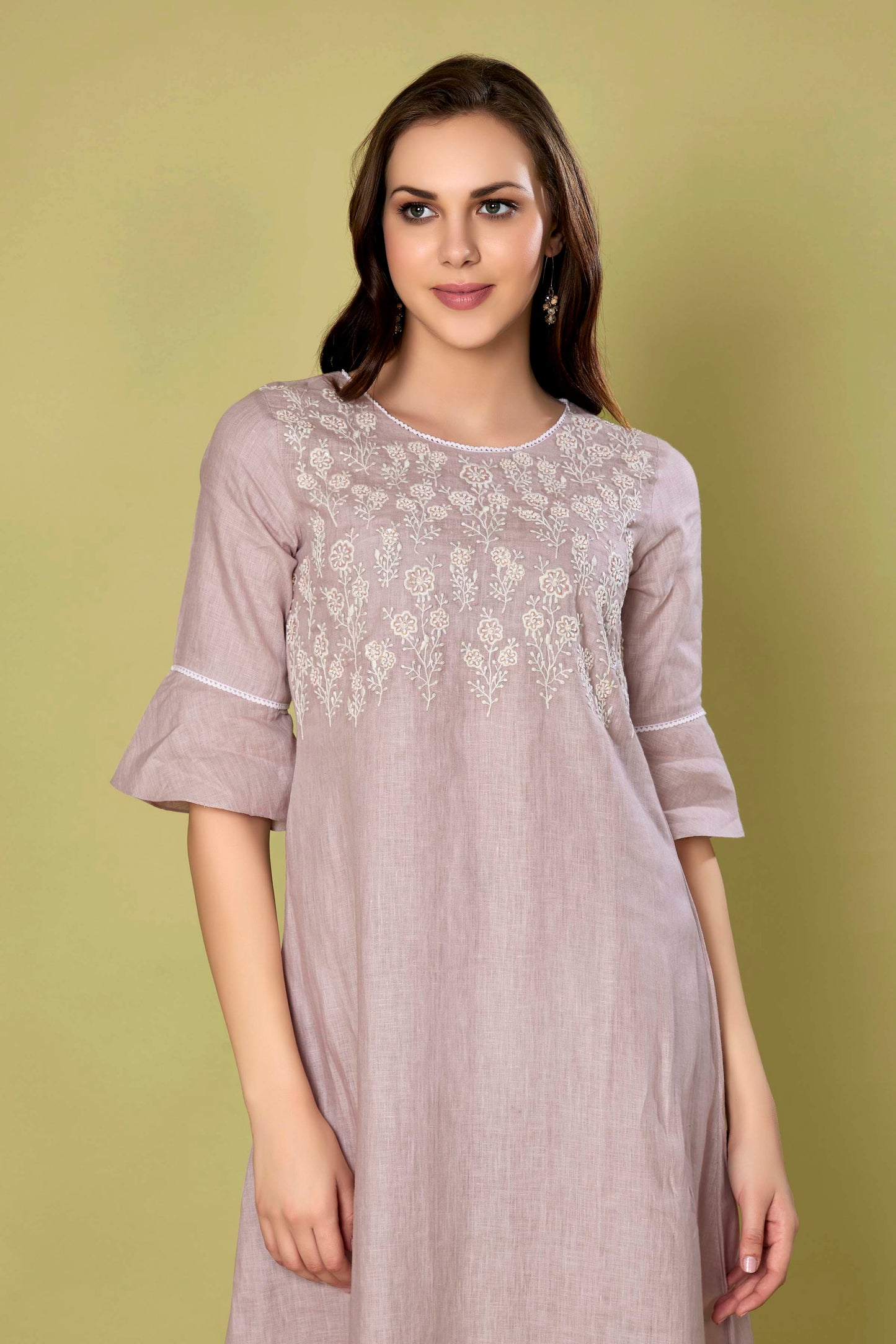Rose Quartz Lace Dress