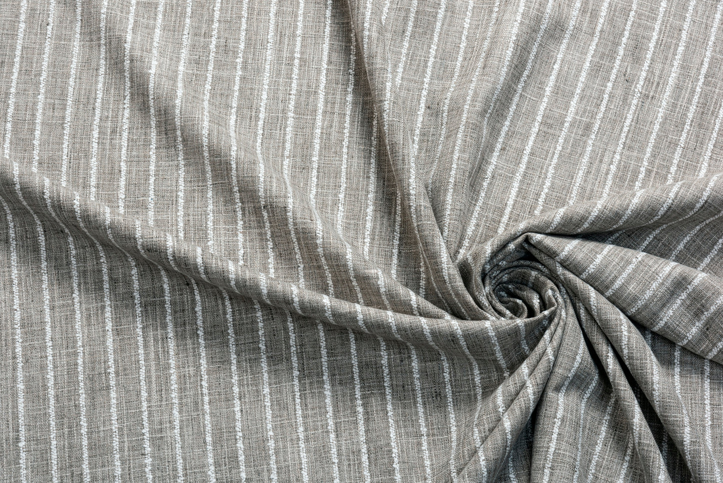 Sahara Linen Look Stripe Fabric – Linen and Linens