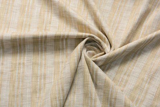 Stark Stripe Linen Look Drapery Fabric Linen and Linens
