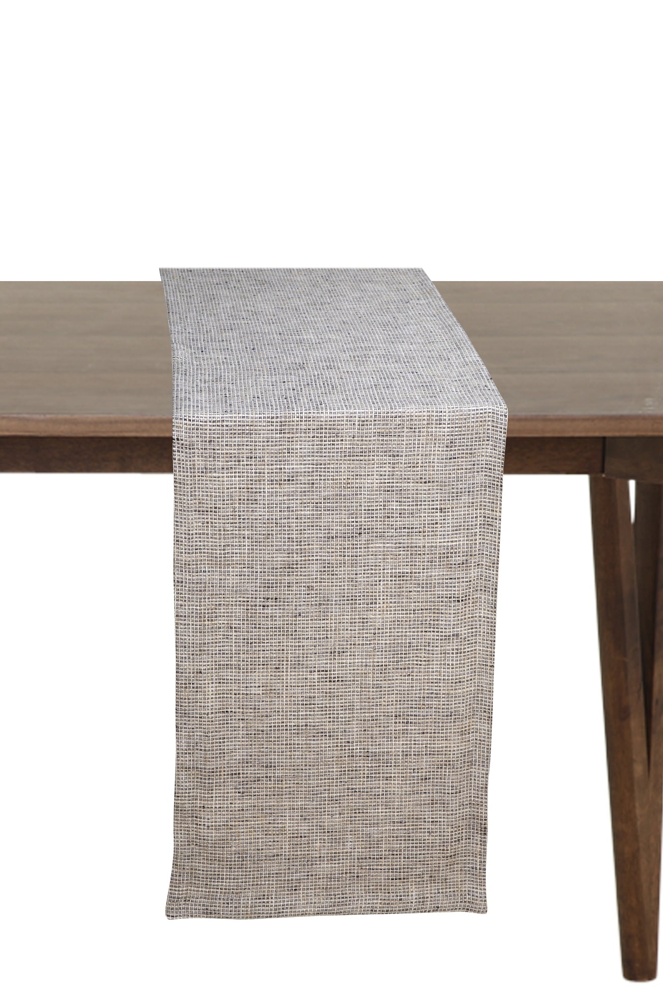 Highland Woven Table Runner – Linen and Linens